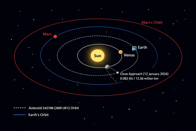 Asteroida 242708 (2005 UK1) 2026 – notatki z badań obserwacyjnych z bliskiego podejścia
| przegladursynowski.pl