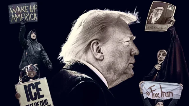 Trump na niebezpiecznym terytorium, zachęcając protestujących w Iranie, krytykując jednocześnie swoich
| przegladursynowski.pl