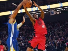 Warriors pokonują słaby strzał Stephena Curry’ego i niszczą Blazers
| przegladursynowski.pl Warriors pokonują słaby strzał Stephena Curry'ego i niszczą Blazers
| przegladursynowski.pl